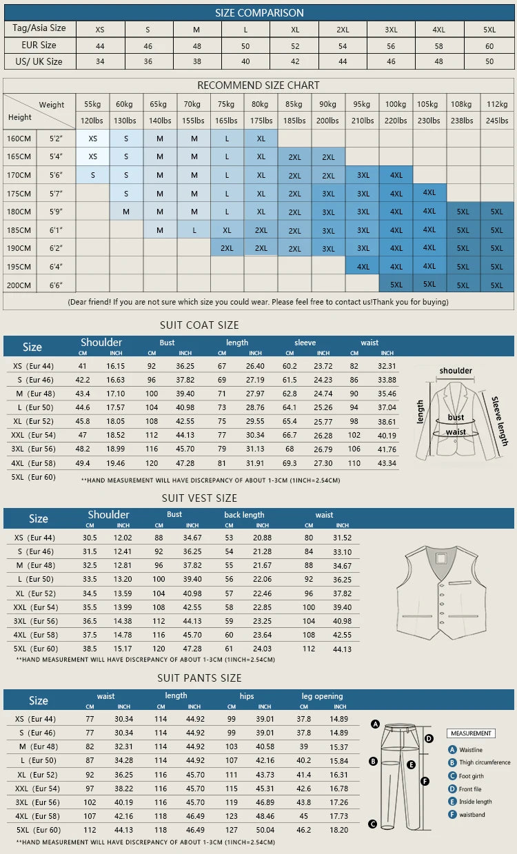2-piece set (Jacket + Pants) Elegant Man Suit slim fit Modern Wedding Party Suits for Men Stylish Business office khaki suit