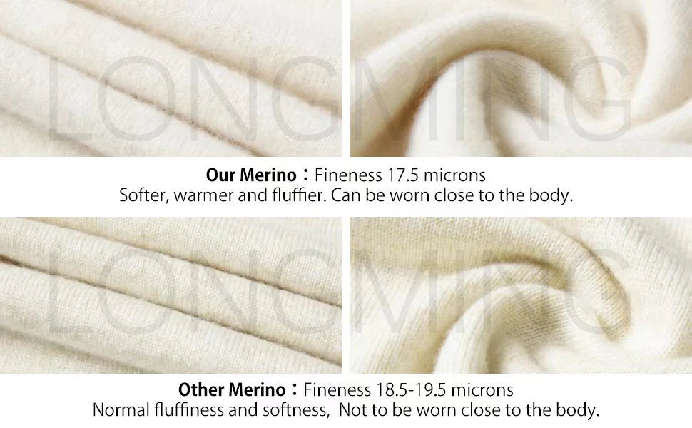 Men Knitted Sweaters Cashmere Sweater 100% Merino Wool O-Neck Long-Sleeve Thick Pullover Man Winter Autumn Male Jumpers Clothing